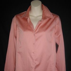 Rose Talbot Stretch Long Sleeves Small Shirt